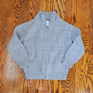 Smart boys zip up sweater